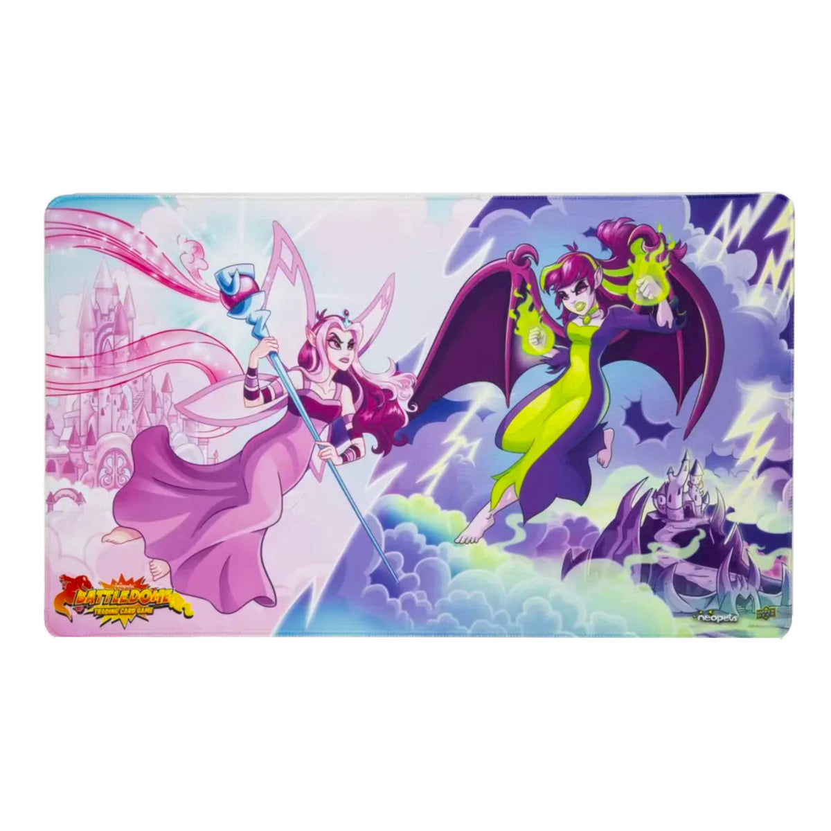 Upper Deck x Neopets Battledome TCG: Fyora vs Jhudora Playmat