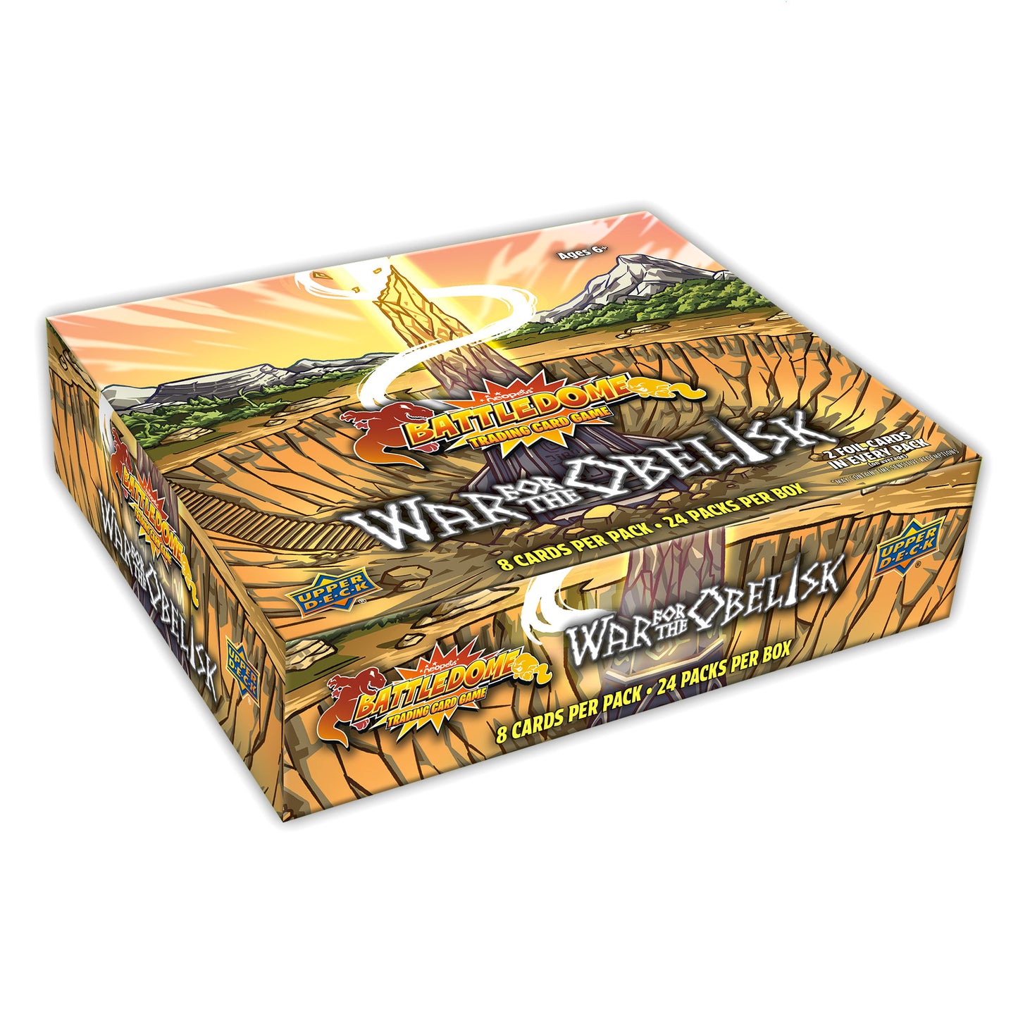 Neopets Battledome Trading Card Game – War for the Obelisk Booster Box