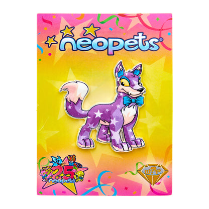 Neopets 25th Anniversary Lupe Pin