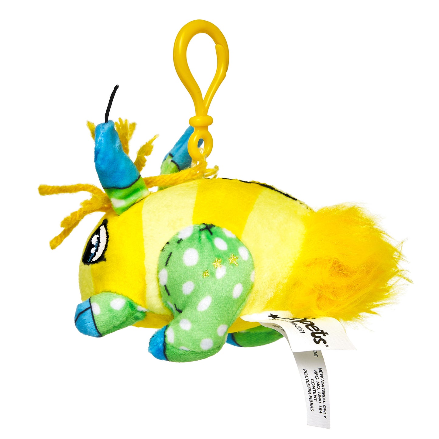 Neopets Snowbunny 4" Keychain Plush