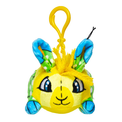 Neopets Snowbunny 4" Keychain Plush