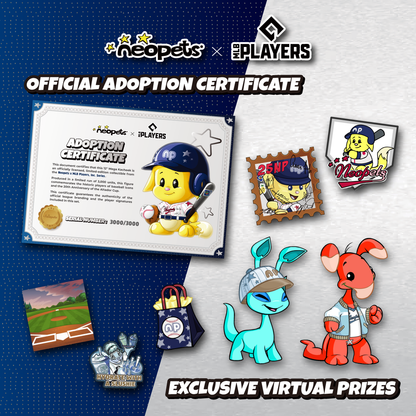 Neopets X MLBPA Mega Kacheek Figure
