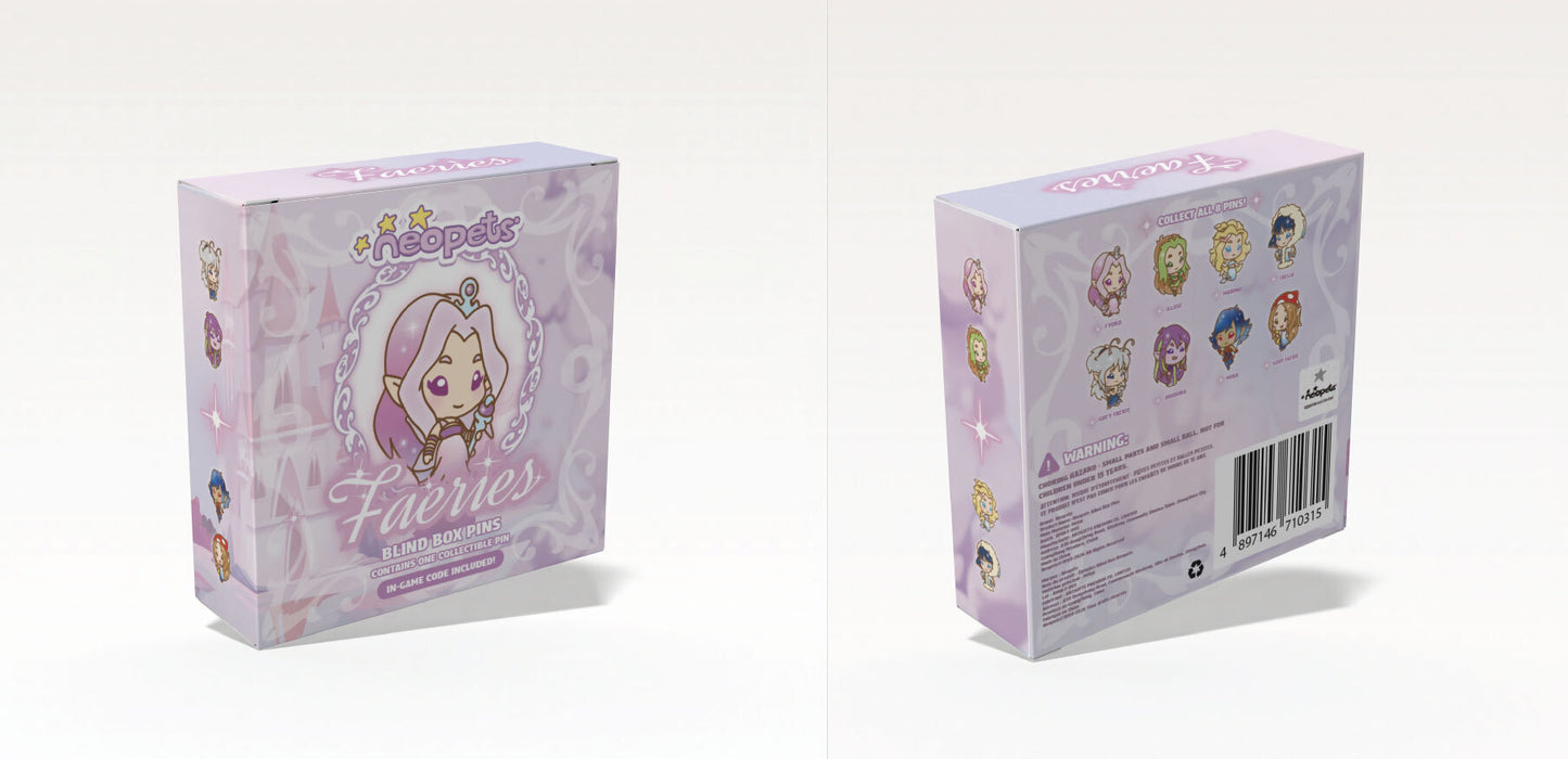 Faeries Blindbox Pins