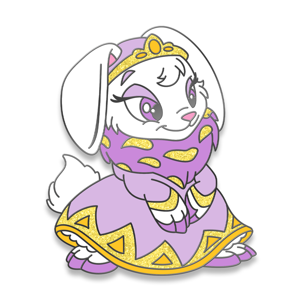 Neopets UC Royal Girl Cybunny Pin