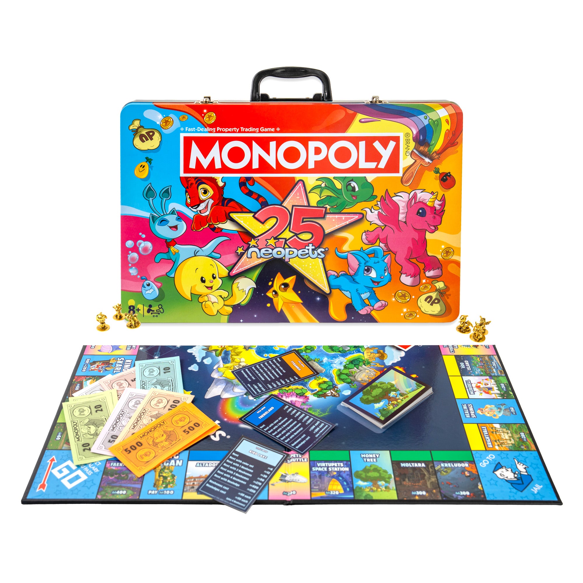 Monopoly Neopets 25th Anniversary Celebration Edition Neopets Shop monopoly-neopets-25th-anniversary-celebration-edition-neopets-shop