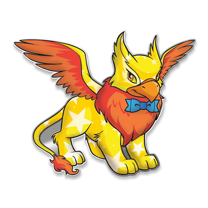 Neopets 25th Anniversary Eyrie Pin