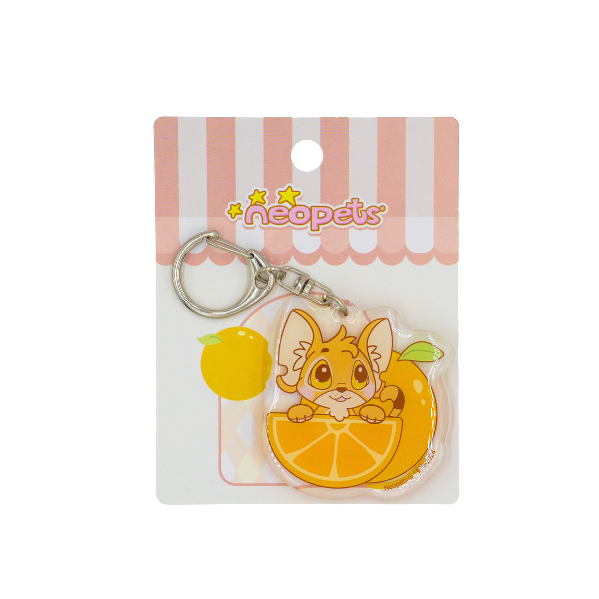 Neopets Baby Fruit Acrylic Keychains