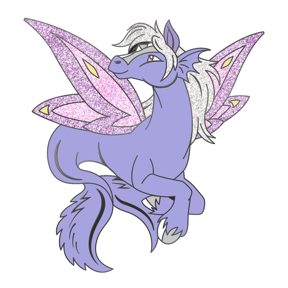 Neopets UC Faerie Peophin Pin