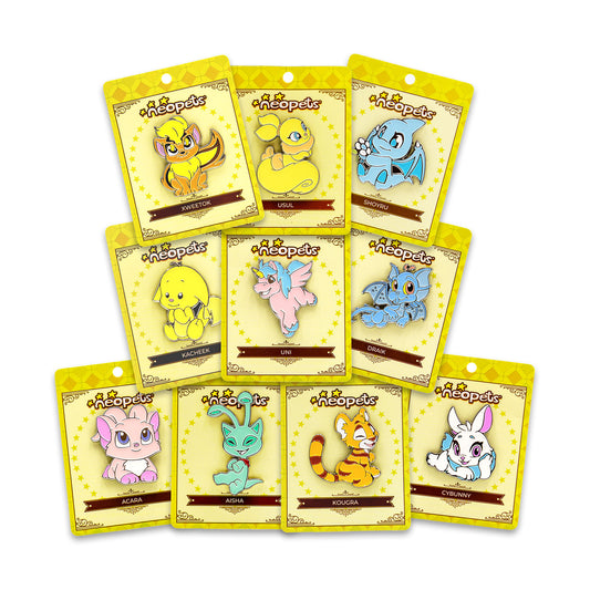 Neopets Chibi Pin - Collector's Bundle