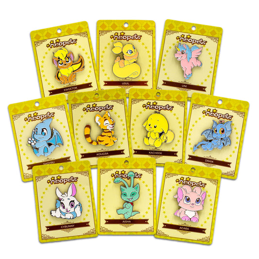 Neopets Chibi Pins