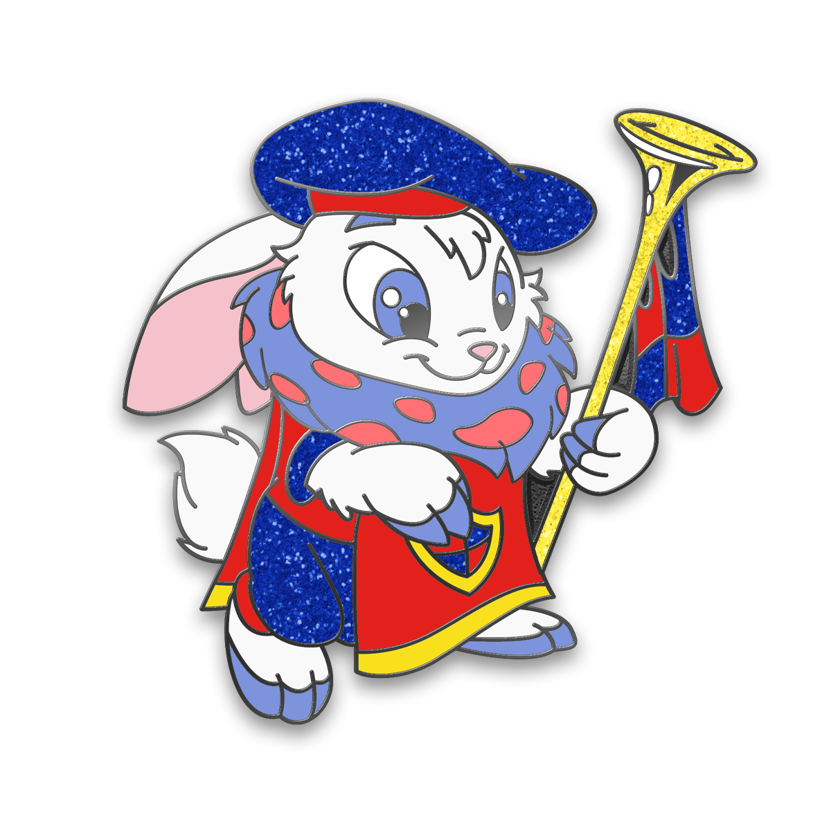 Neopets UC Royal Boy Cybunny Pin