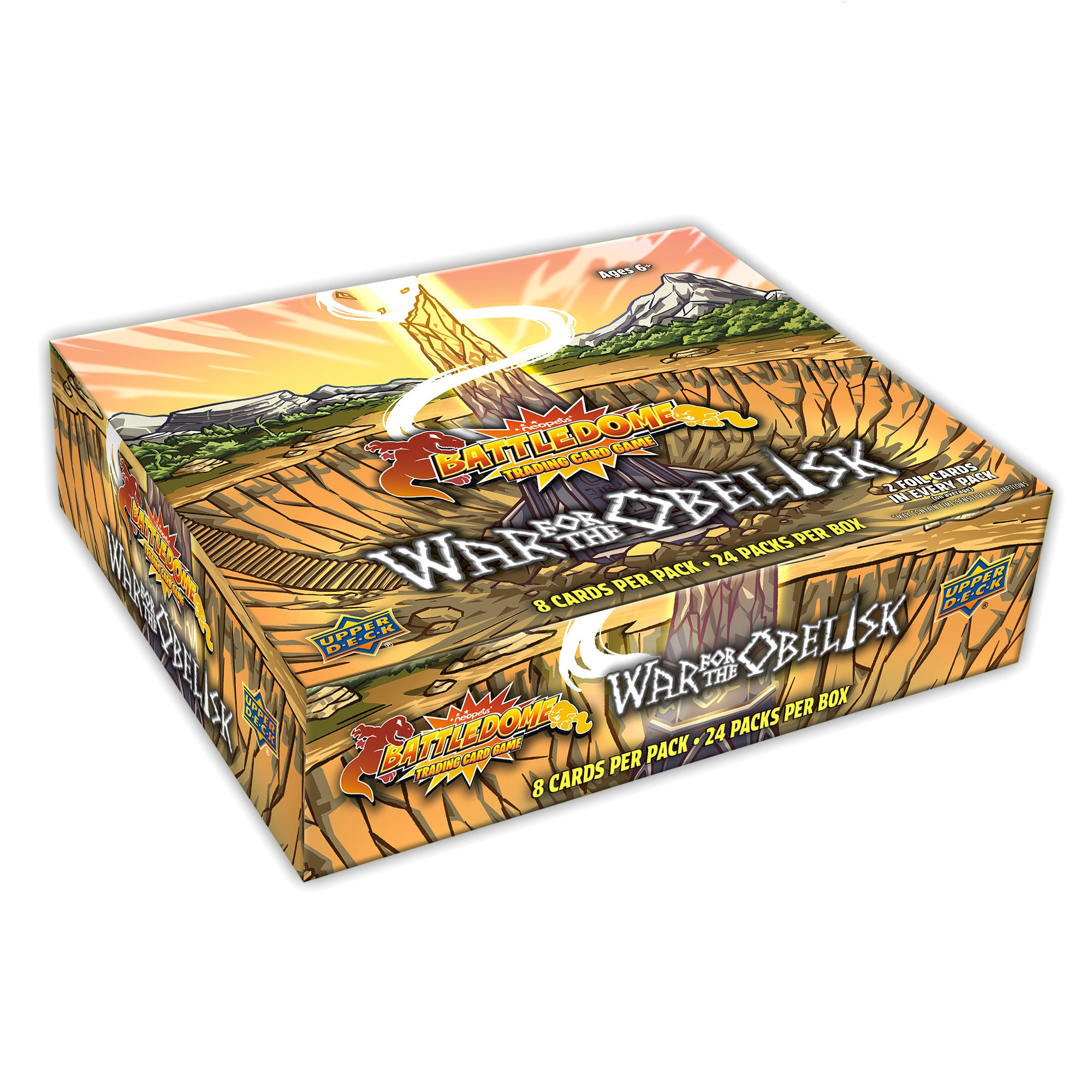 Neopets Battledome Trading Card Game – War for the Obelisk Booster