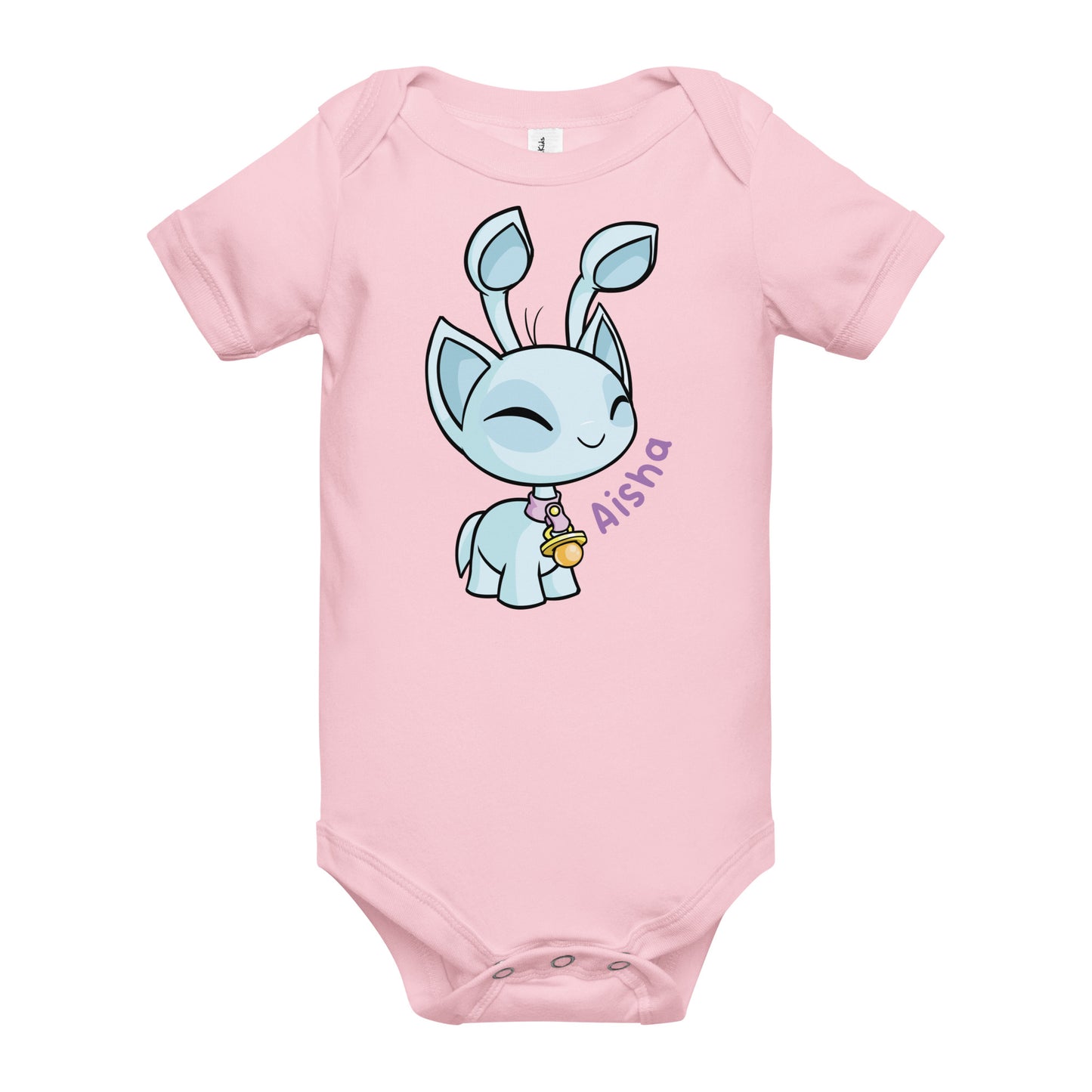 Neopets Baby Aisha Baby Short Sleeve One Piece