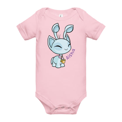 Neopets Baby Aisha Baby Short Sleeve One Piece