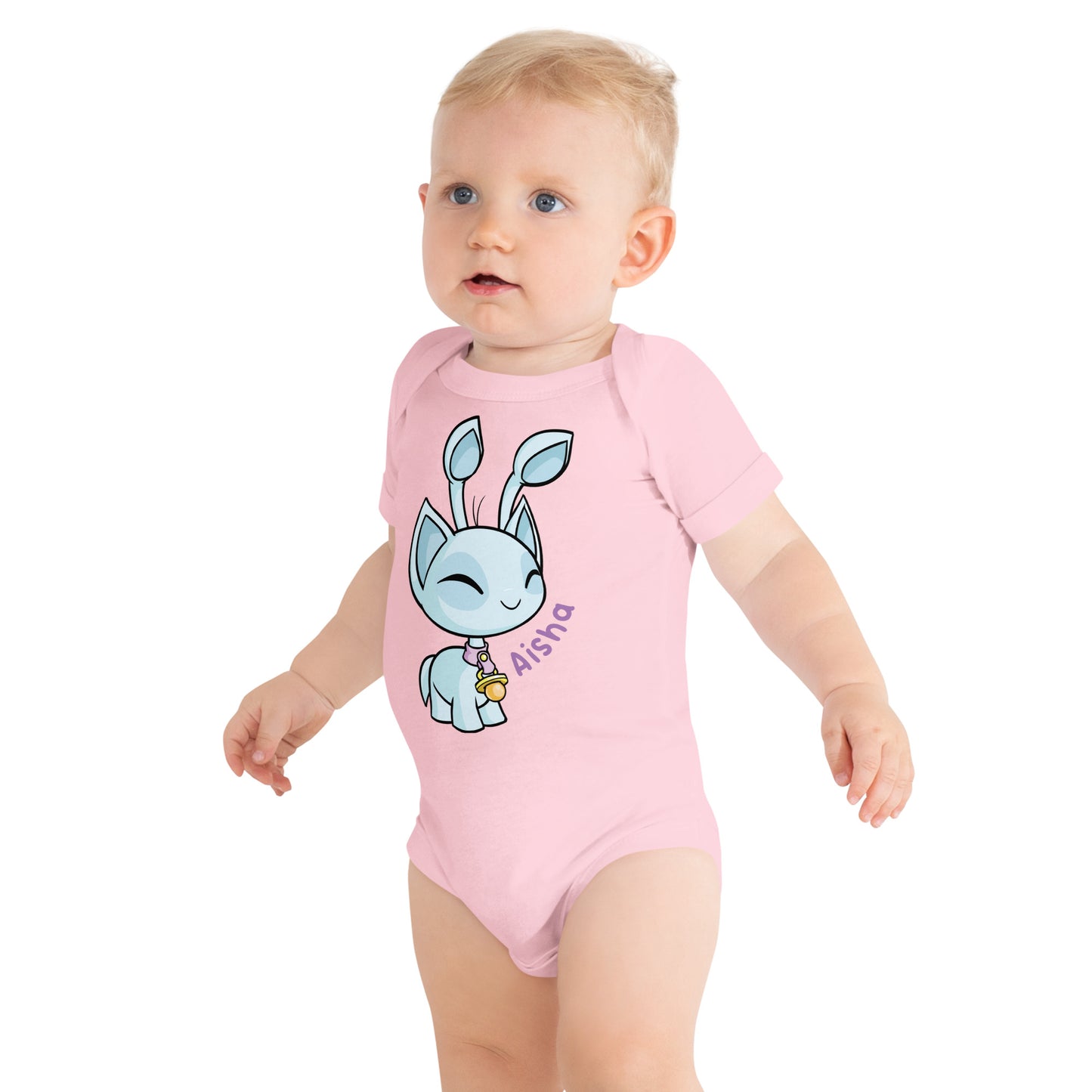 Neopets Baby Aisha Baby Short Sleeve One Piece