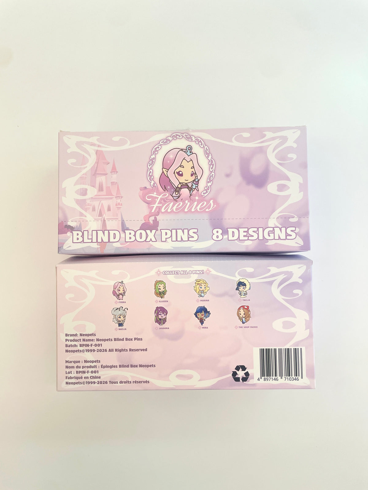 Faeries Blindbox Pins